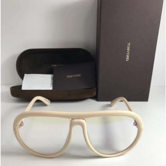 New 🔥🔥 - TOM FORD Eyeglasses Cybil TF768 025 - Picture 5 of 17